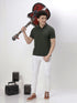 Classic Comfort: Men's 100% Cotton Polo T-shirt Maroon